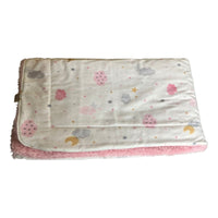 Manta Bebe Infantil + Almohada Cobija Suave Bebe Diseños