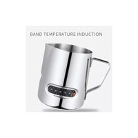 Jarra De Espuma De Leche Barista Cafe Acero Inoxidable 350ml