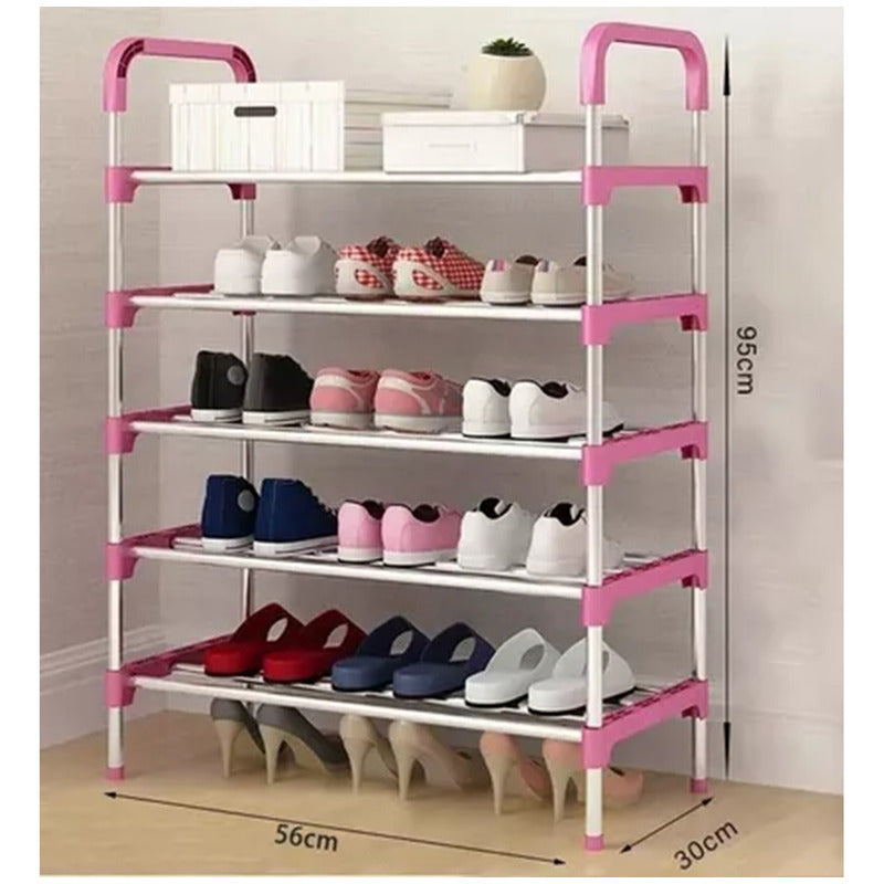 Organizador De Zapatos Estante Zapatero Armable 5 Niveles