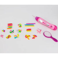 Set Juego Peinados Cabello Maquina Trenzas Juguete Niñas