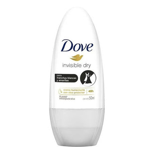 Desodorante Dove Roll On Invisible Dry 50ml Anti Manchas 48h