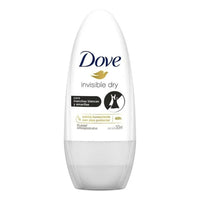 X3 Desodorante Dove Roll On Invisible Dry 50ml Anti Manchas Neutra