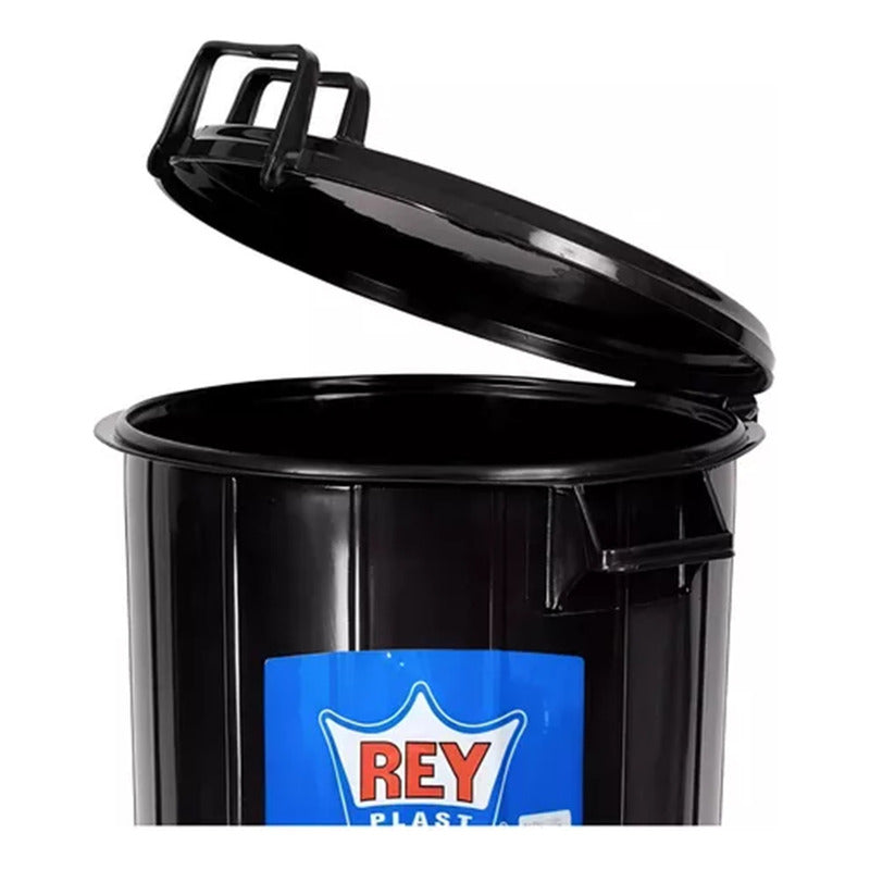 Basurero Tacho De 51 Litros Fuerte Con Tapa Reyplast