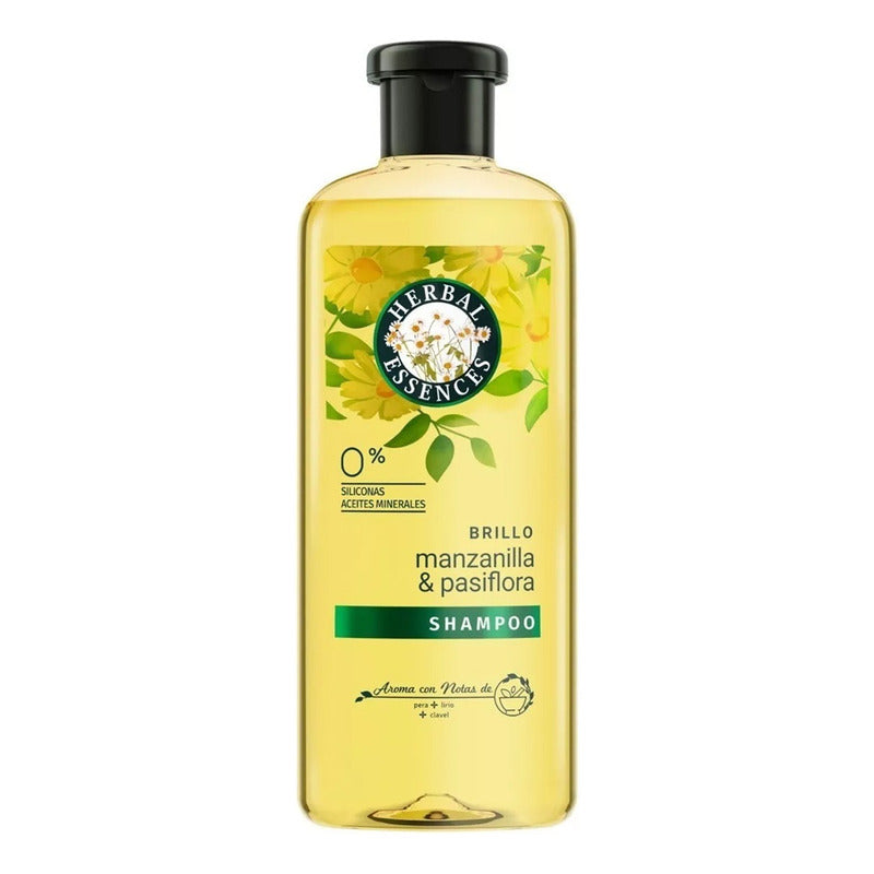 X2 Shampoo Herbal Essences Manzanilla & Pasiflora 400ml