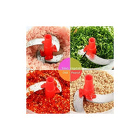 Picador Cortador Manual De Verduras Frutas Procesador Alimen
