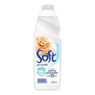 Suavizante Soft Piel Sensible 1litro Ropa Suave Perfumada