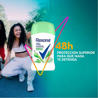 Desodorante Rexona Barra 50g Bamboo Aloe Vera 48h