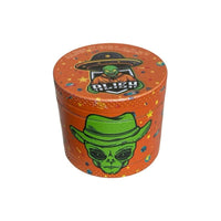 Pipa Metálica  + Moledor Metálico 3 Niveles + Palita