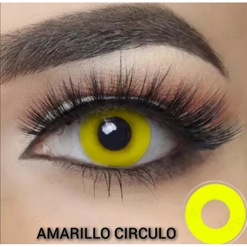 Lentes De Contacto Coreanos Crazy Fx Cosplay Drag Halloween