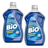 Pack X2 Detergente Liquido Bio Frescura Campos De Hielo 3l