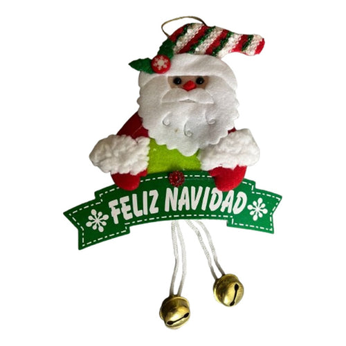 Adorno Navideño Colgante Puerta Pared Decoración Hogar