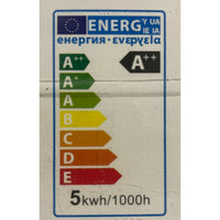 Pack5 Ampolletas Led E-27 7w Luz Blanca Fria/calida Sello Se Luz Blanca