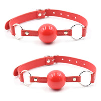 X2 Mordaza Boca Abierta Bola Mordida De Silicona Bondage