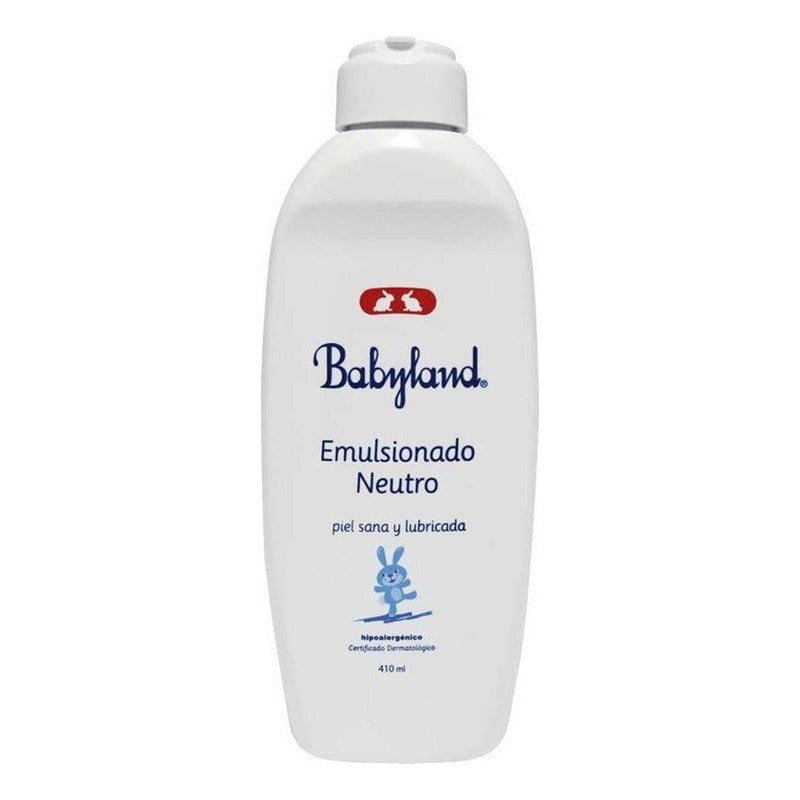 Emulsionado Babyland Neutro Hipoalergénico 410ml Hidratación