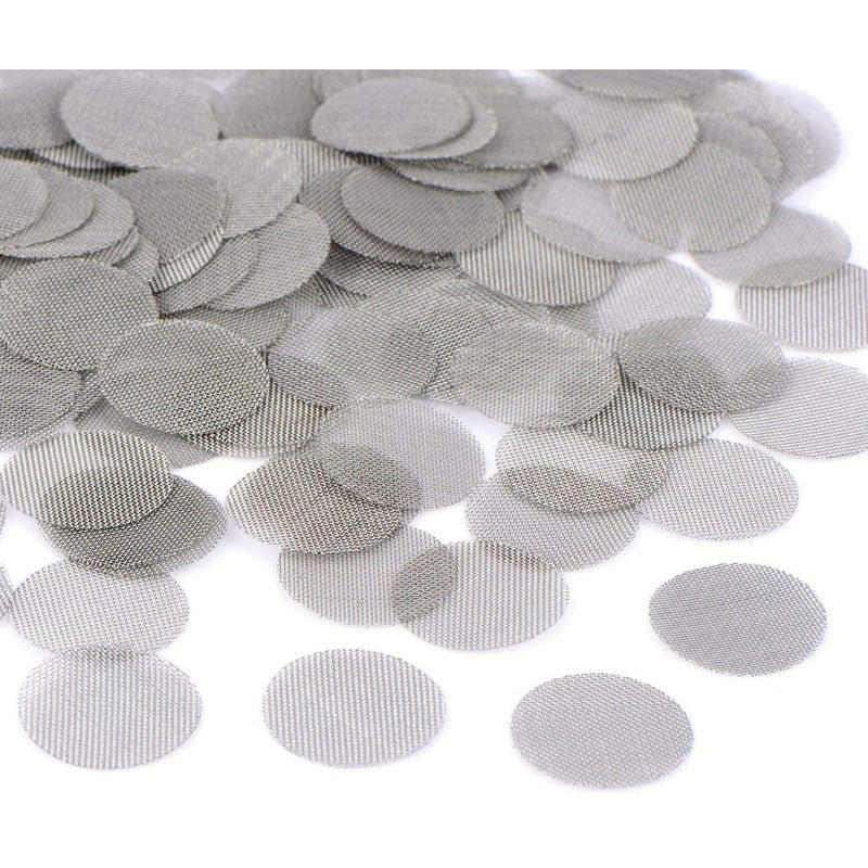 Rejilla Filtros Mallas Pipa Smoke Acero Caja 200 Unidades