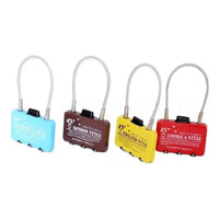 Candado Viaje Con Clave Mochila/ Locker/ Equipaje Anti Robo