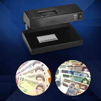 Pack2 Detector De Billetes Falsos Con Luz Uv+ Linterna+ Lupa