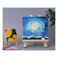 Lienzo Para Pintar Bastidor De Madera Lienzo Pintar 30x30cm