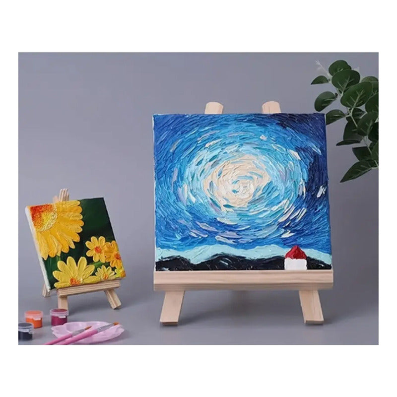 Lienzo Para Pintar Bastidor De Madera Lienzo Pintar 30x30cm