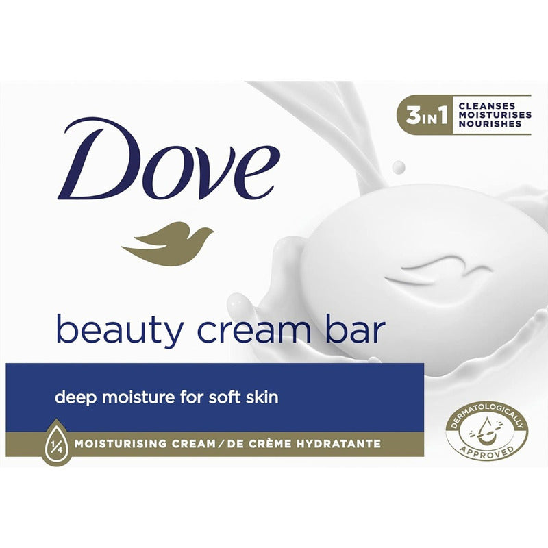 Jabón De Barra Dove Nutre Original Crema Hidratante 90gr
