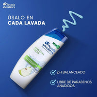 X2 Shampoo Head & Shoulders Manzana Fresh 375ml Control Casp