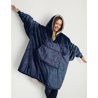 Pack X2 Polerones Sherpa Con Capucha Poleron Chiporro Huggle Hoodie Pijama Invierno Polar M&a Store