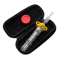 Hitter Pipa Pyrex Nectar Collector Bubbler De Vidrio