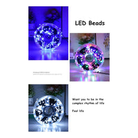 Luces Navideña Led Luz Arbol Navidad Amarillo Decoración 50m