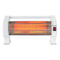 Estufa Electrica Calefactor Bajo Consumo Kendal Kc-1200 14m2 Blanco