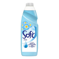 Suavizante Soft Clásico Liquido 1litro Ropa Suave Perfumada