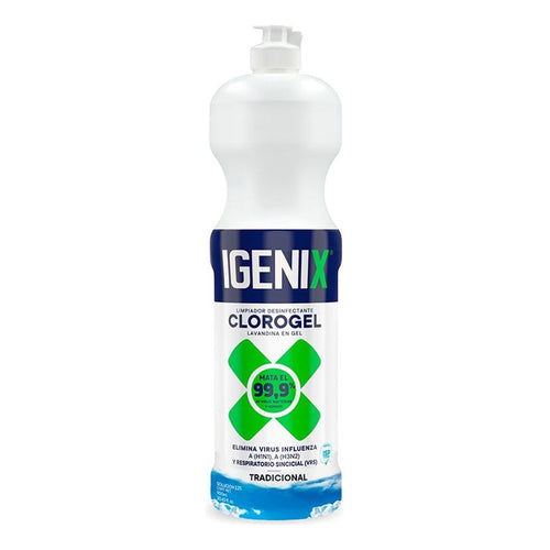 Limpiador Cloro Gel Igenix Tradicional 900ml