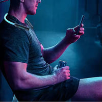 Audífonos Bluetooth Inalámbricos De Cuello Con Luces Led