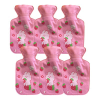 X6 Guatero Mini Bolsa Agua Almohadila Caliente Manos Pies