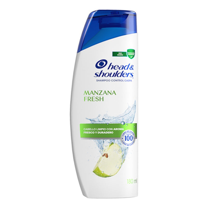 X2 Shampoo Head & Shoulders Manzana Fresh 375ml Control Casp