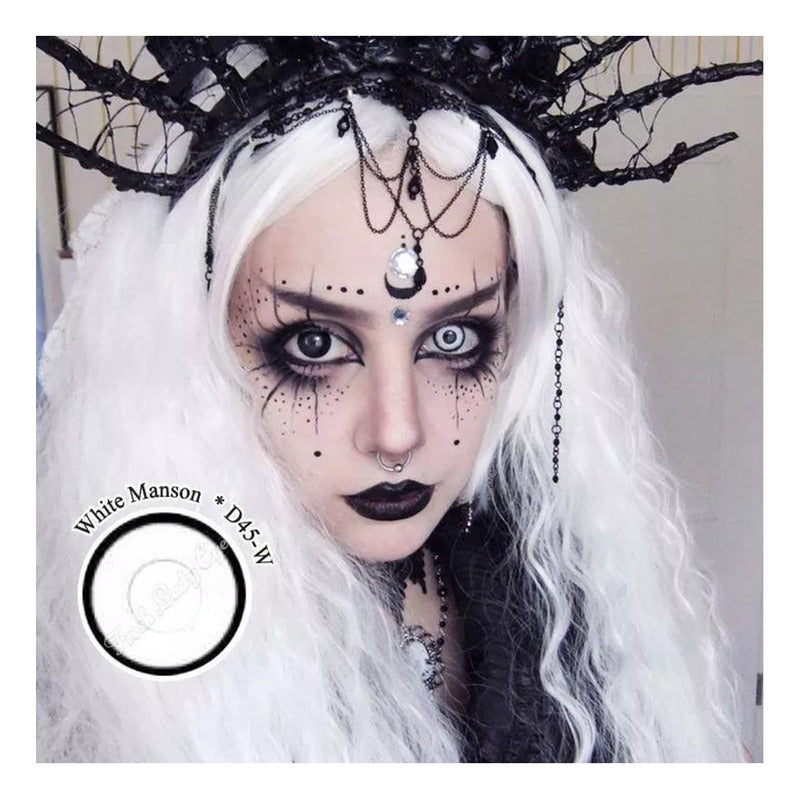 Lentes De Contacto Coreanos Crazy Fx Cosplay Drag Halloween