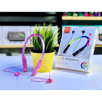 Audífonos Bluetooth Inalámbricos De Cuello Con Luces Led
