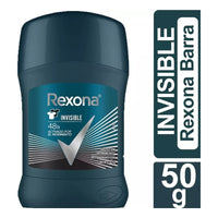 Desodorante Barra Rexona 48h Antitranspirante Men Invisible