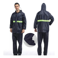Traje Lluvia Impermeable Protector Lluvia Moto Bicicleta