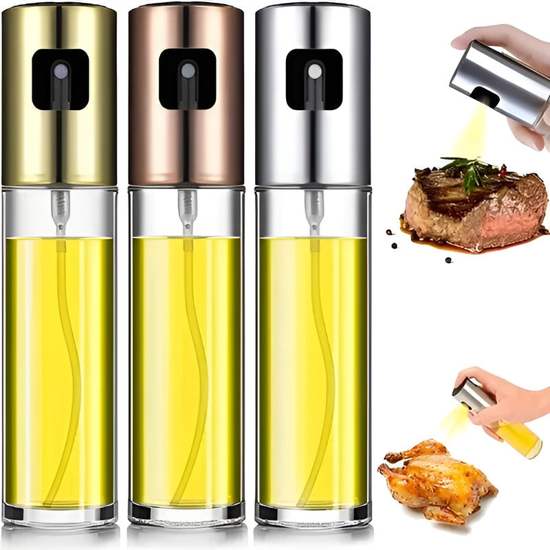 X2 Rociador Aceite Aceitero Spray Alcuza Vinagre Limon Aceto