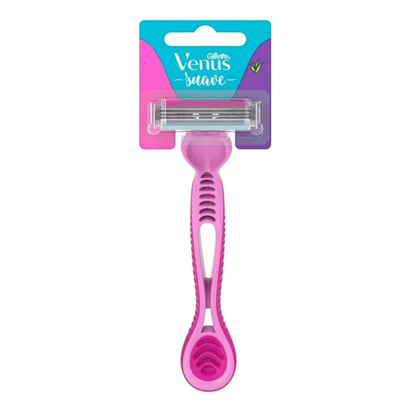 Pack X4 Maquina De Afeitar Gillette Venus Suave Aloe Vera