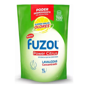 Lavaloza Fuzol Concentrado 1 L Power Citrus Lavalozas