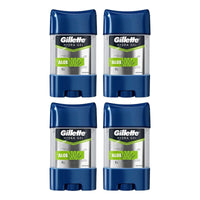 X4 Desodorante Gillette Gel Hidratación Con Aloe 82g Aloe Vera