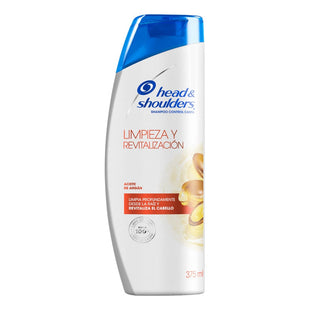 Shampoo Head & Shoulders 375ml Limpieza Revitalización Argán
