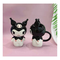 Tazon 3d Ceramica Kuromi Kawaii Taza Mug Kuromi