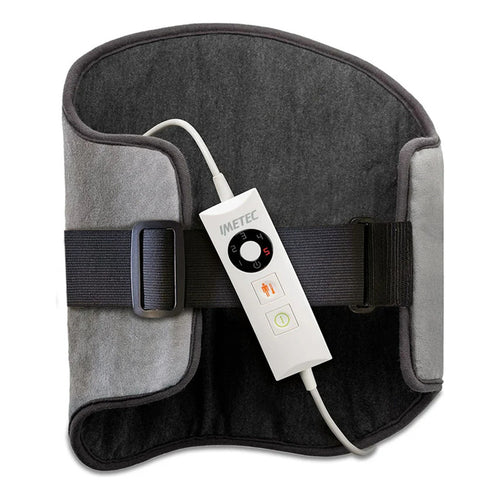 Almohadilla Lumbar Termica Electrica Caliente Scaldasonno Gris
