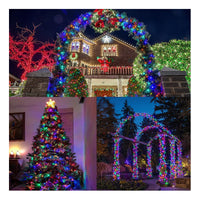 Luces Navideña Led Luz Arbol Navidad Amarillo Decoración 50m