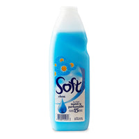 Suavizante Soft Clásico Liquido 1litro Ropa Suave Perfumada