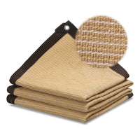 Pack2 Toldo Rectangular 4x5 Cubierta Terraza Jardin Terraza Beige