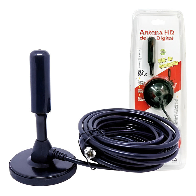 Antena Tv Digital Abierta Hd Tvd Interior/exterior Imán