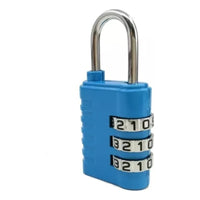 Candado Viaje Con Clave Mochila/ Locker/ Equipaje Anti Robo